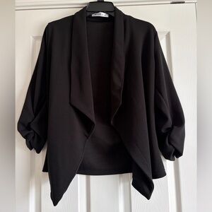 Doublju Women's Black Blazer